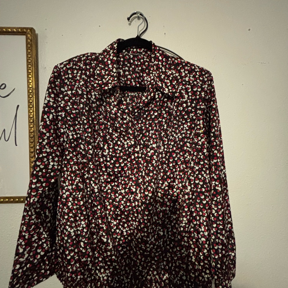Chic Polka Dot Blouse